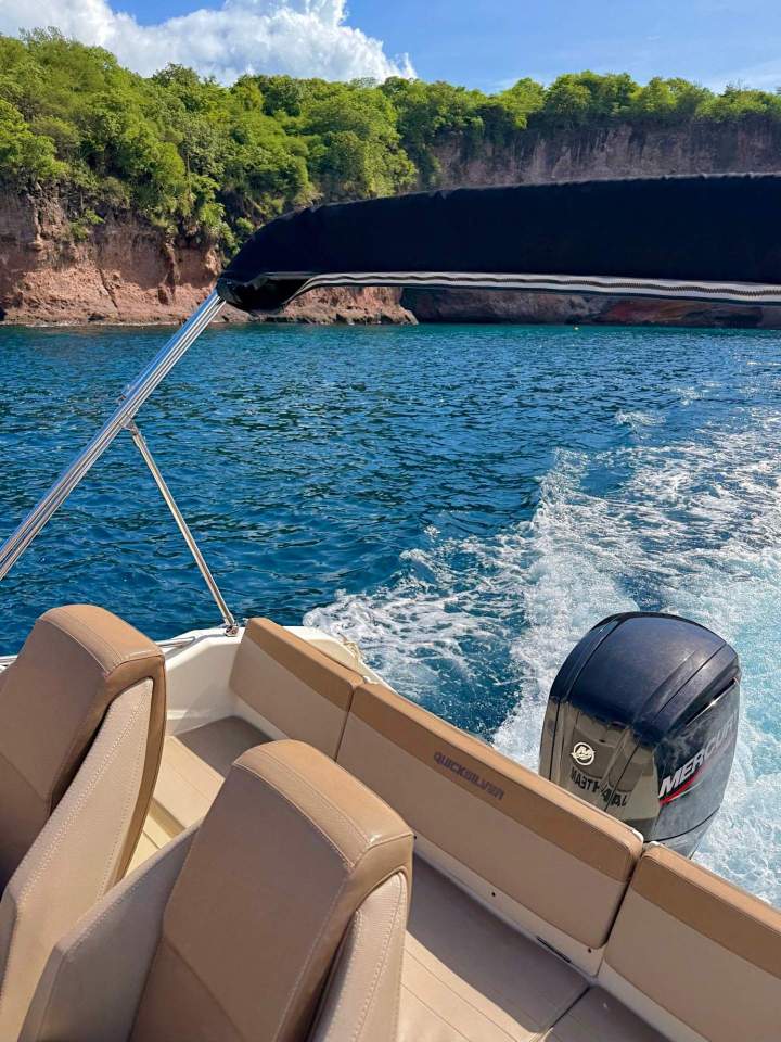 Excursion en bateau sans skipper Martinique